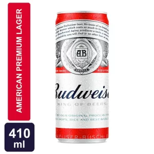 Cerveja Budweiser Lata - 410ml