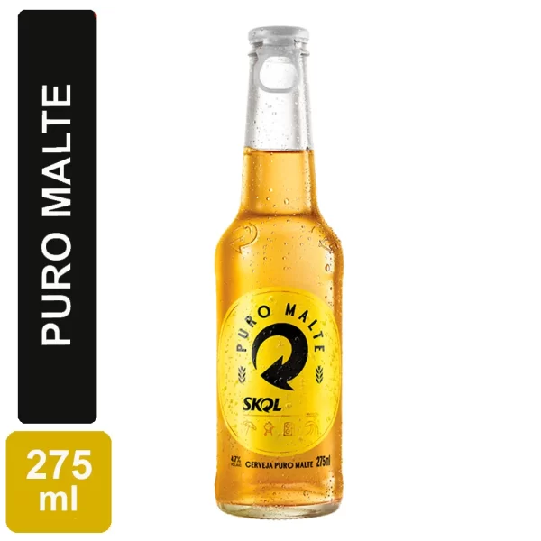 Cerveja Skol Puro Malte GRF - 275ml