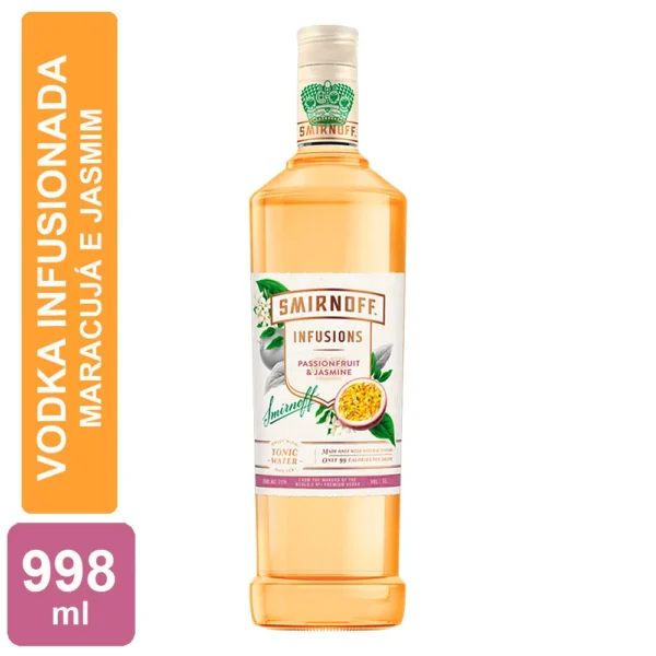 Vodka Smirnoff Infusions Passion GRF - 998ml