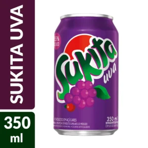 Refrigerante Sukita Uva Lata - 350ml
