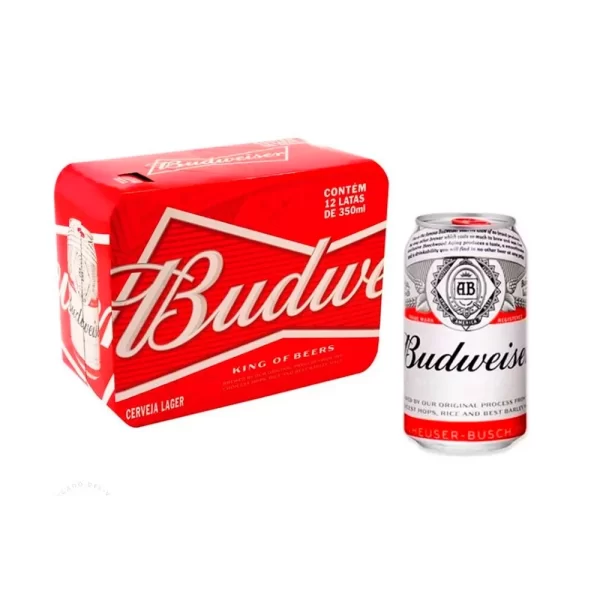 Cerveja Budweiser Lata - 350ml