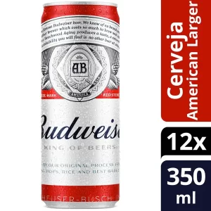 Cerveja Budweiser Lata - 350ml