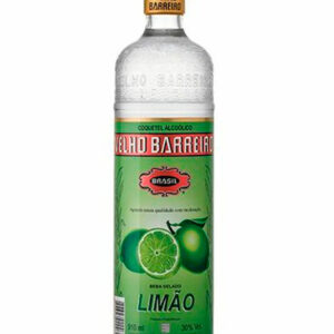 Cachaça Velho Barreiro Limão GRF - 910ml