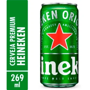 Cerveja Heineken - Lata 269 ml