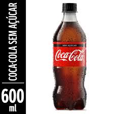 Refrigerante Coca-Cola Zero - Pet 600ml